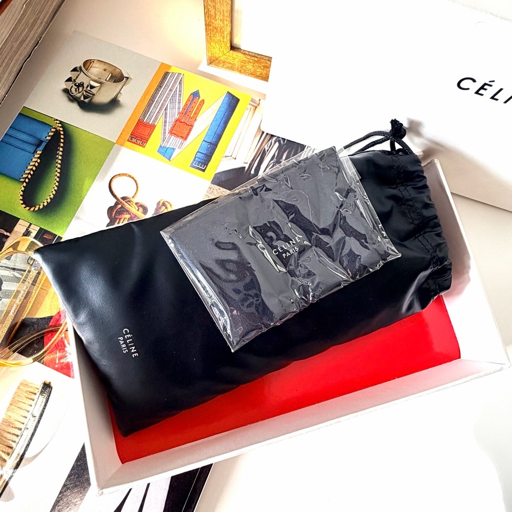 NIB Celine Tinted Square Cat‎ Eye Sunglasses - Picture 6 of 9